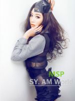 清纯美女张敏_Amy荣获新人奖