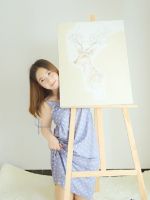 画画少女气质柔美优雅甜美可爱写真