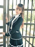 写真女神小九Vin小学生性感照写真合集 校园春色美女校花女学生清