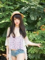 校花晒海量性感写真校园春色壁纸 纤腰美胸身材完美